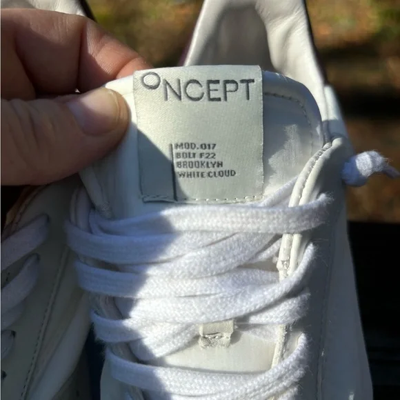 Oncept Brooklyn White Cloud Sneakers 6 - Picture 9 of 14
